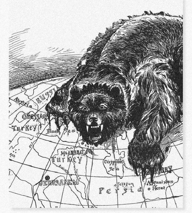 Пляма цивілізації: як Російську імперію зображали на карикатурах у ХІХ-ХХ століттях (фото)